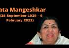 End of an Era : Legendary singer Lata Mangeshkar passes away at 92