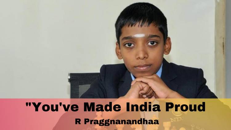 Sachin Tendulkar congratulates R Praggnanandhaa on defeating Magnus Carlsen; 'You've made India proud'